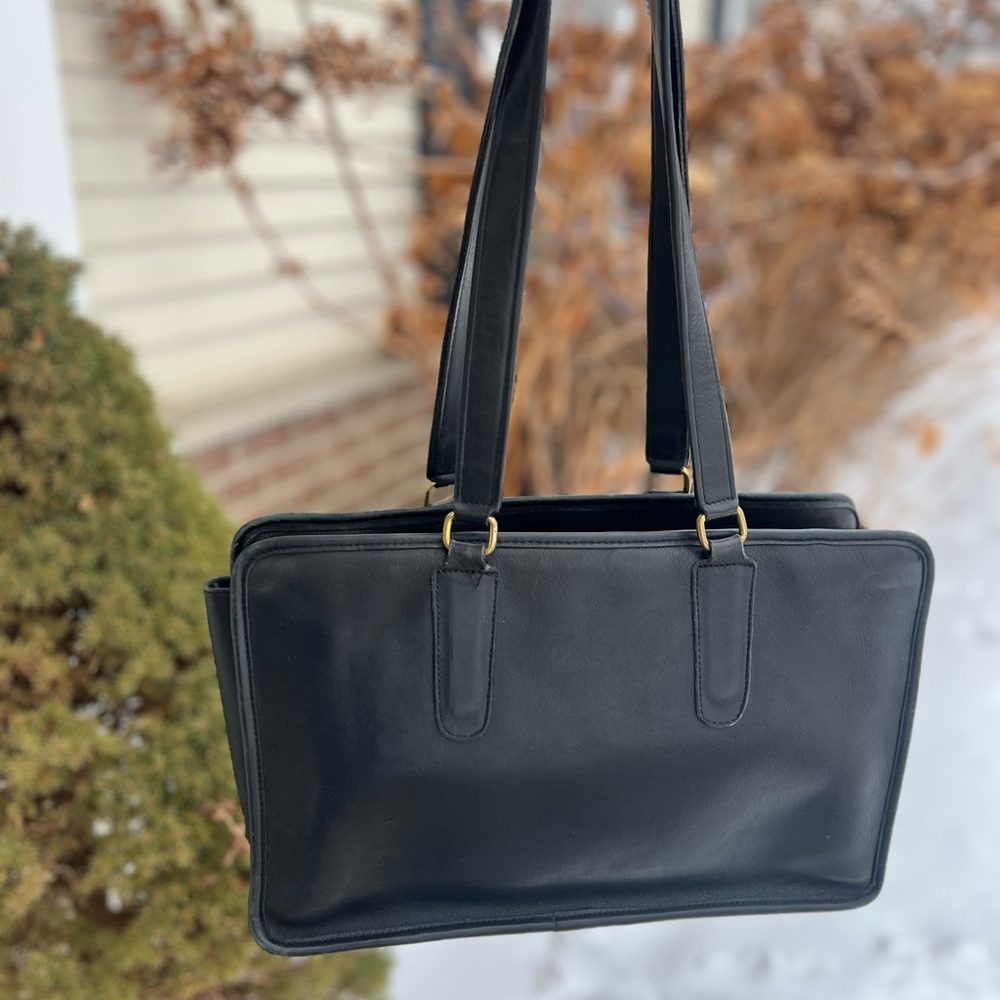 Vintage Coach 80’s Marketing Tote 🖤 9665 - Picture 2 of 16